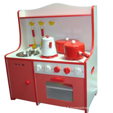 Funny Kids Wooden Kitchen Pretend Jouer Jouets DIY Gourmet Kitchen Toys